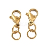304 Stainless Steel Lobster Claw Clasps STAS-K313-01C-G-1