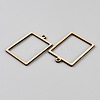 DIY Handmade Geometric Wood Chips Woode Pendants WOOD-WH0134-02A-02-2