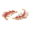 304 Stainless Steel Enamel Pendants STAS-K256-14G-02-2