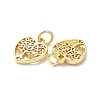 Rack Plating Brass Charms KK-F849-03G-2