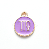 Alloy Enamel Pendants ENAM-S124-01A-01B-2