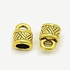 Tibetan Style Alloy Cord Ends GLF10823Y-1