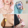 45Pcs 9 Colors Luminous Translucent Resin Pendants RESI-CJ0003-23-7