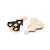 Halloween Theme Alloy Enamel Pendants ENAM-T020-07M-1