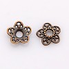 Tibetan Style Alloy Bead Caps LS-K0P34061-2