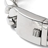 Non-Tarnish 304 Stainless Steel Cuban Link Chains Bracelets for Men & Women BJEW-D031-21C-P-2