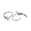 925 Sterling Silver Leverback Earring Findings X-STER-G027-22S-3