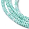 Ombre Effect Dyed Glass Beads Strands GLAA-C043-01J-3