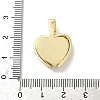 Brass Micro Pave Cubic Zirconia Pendants LS-KK-F905-01G-01-3