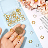 50Pcs Long-Lasting Plated Alloy Bead Frame FIND-SP0002-54-3