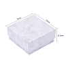 Square Kraft Cardboard Jewelry Boxes AJEW-CJ0001-19-2