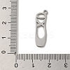 Non-Tarnish 304 Stainless Steel Pendants STAS-O005-16P-3