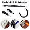 4Pcs 4 Colors Plastic and Carbon Steel Electric Drill Hose Connection Shaft FIND-DC0005-42-4