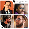 8 Pairs 4 Colors Silicone Eyeglasses Ear Grip FIND-WR0012-54-5