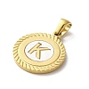 Ion Plating(IP) 304 Stainless Steel Pendants STAS-I204-K-G-2