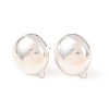 Brass Stud Earring Findings KK-G604-01S-08-1