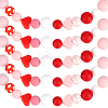 136Pcs Silicone Beads SIL-PA0001-52-7