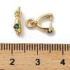 Brass Micro Pave Cubic Zirconia Cup Pearl Peg Bails Pin Pendants KK-S397-06A-3