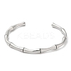 Non-Tarnish 304 Stainless Steel Cuff Bangles BJEW-H588-01P-2