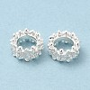 Eco-Friendly Rack Plating Brass Beads KK-A186-08B-S-1