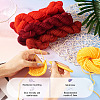 5 Skeins 5 Colors Red Color Theme Acrylic Fiber Yarn OCOR-TA0003-19A-5