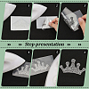 Crown Hotfix Rhinestone DIY-WH0622-047B-4