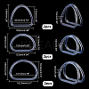 6Pcs 3 Style Plastic Handbag Handle KY-PH0001-59-4
