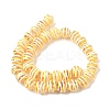 Handmade Gold Sand Enamel Lampwork Beads LAMP-B035-03G-2