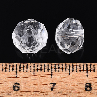 Baking Paint Transparent Glass Beads GLAA-N011-10mm-02-1