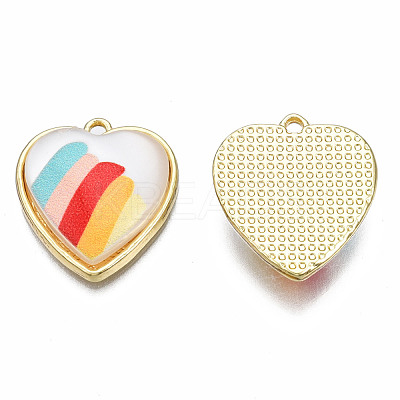 Resin Pendants PALLOY-N161-010-NR-1