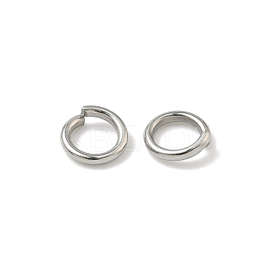 Tarnish Resistant 304 Stainless Steel Open Jump Rings STAS-E067-07-6mm-1