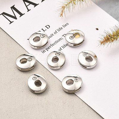 Letter Slider Beads for Watch Band Bracelet Making X-ALRI-O012-O-NR-1