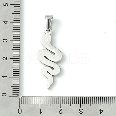 Non-Tarnish 304 Stainless Steel Pendants STAS-L275-01E-P-1