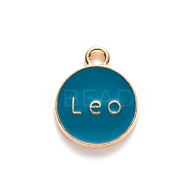 Alloy Enamel Pendants LS-ENAM-S124-01A-05G-1
