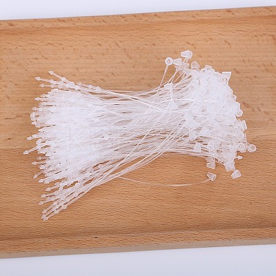 500Pcs Plastic Label Seal String PW-WG98828-01-1