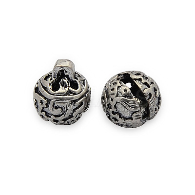 Brass Ball Pendants KK-J186-60AS-NF-1