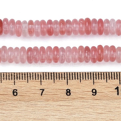 Cherry Quartz Glass Beads Strands G-Q189-B03-01-1
