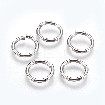 Tarnish Resistant 304 Stainless Steel Saw Cut Open Jump Rings STAS-P212-25P-13-1