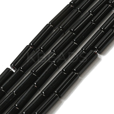 Natural Obsidian Beads Strands X-G-F591-11-1