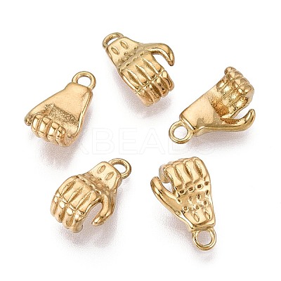 304 Stainless Steel Charms STAS-T072-128G-1