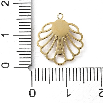 PVD Vacuum Plating 316 Stainless Steel Pendants STAS-C090-01G-03-1