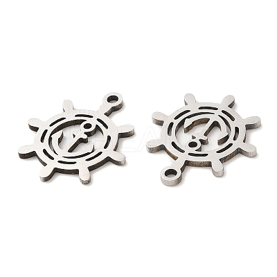 Non-Tarnish 316L Surgical Stainless Steel Pendants STAS-D046-09P-1