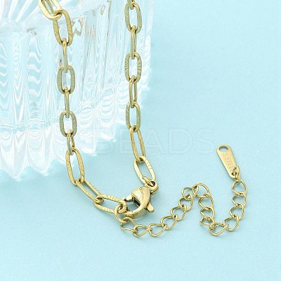 304 Stainless Steel Link Chain Bracelets LS-BJEW-C084-06G-1