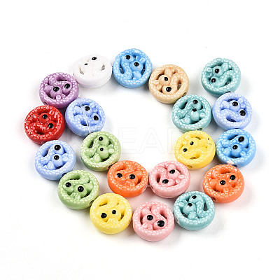 Handmade Porcelain Bead Strands PORC-N011-01E-1