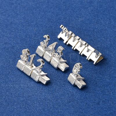 Aluminum Alloy Price Display Cube Adjustable Price Tag LS-ODIS-WH0018-84S-1