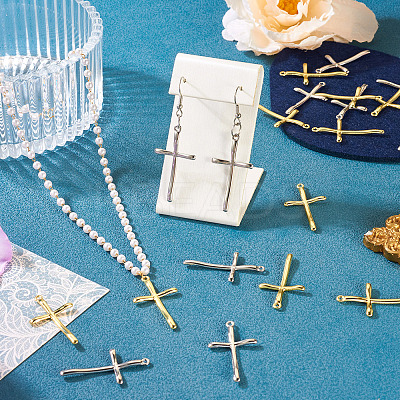20Pcs 2 Colors Rack Plating Alloy Pendants FIND-TA0007-95-1