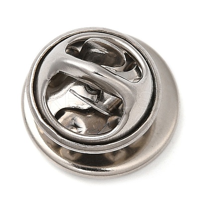 Non-Tarnish 304 Stainless Steel Brooch Findings STAS-R123-17A-P-1