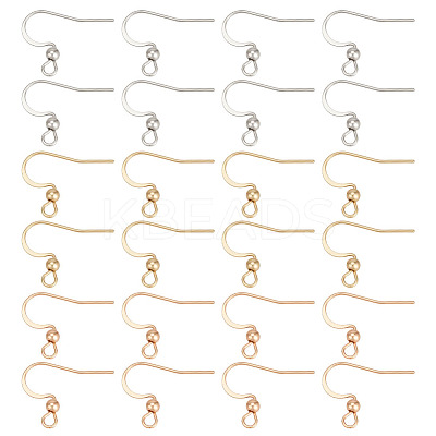 150Pcs 3 Styles Stainless Steel French Earring Hooks STAS-ME0002-42-1