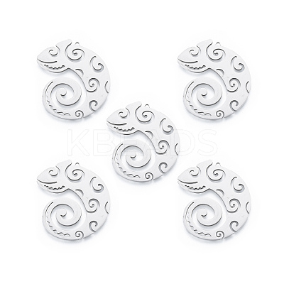 Non-Tarnish 201 Stainless Steel Pendants STAS-N090-LA927-1-1