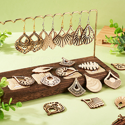 DIY Geometry Earring Making Kit DIY-TA0005-57-1
